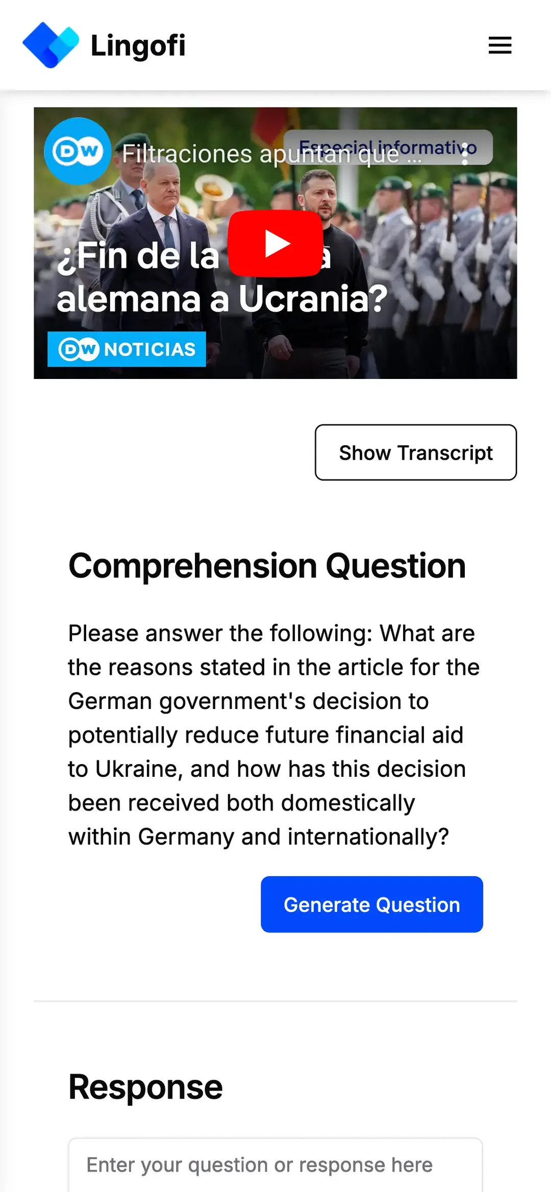 Mobile feature navigation